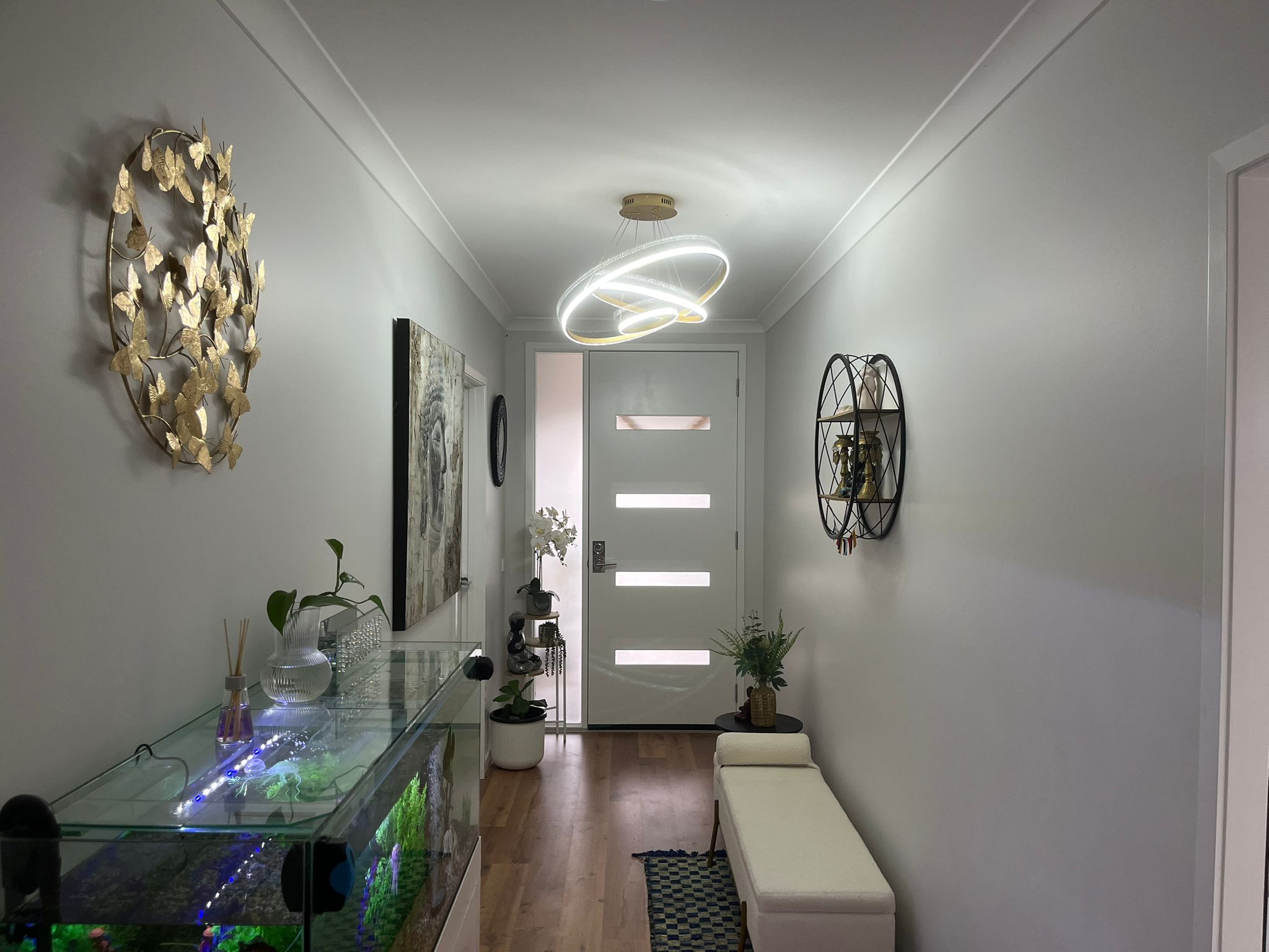 Designer Entry Hallway Chandelier