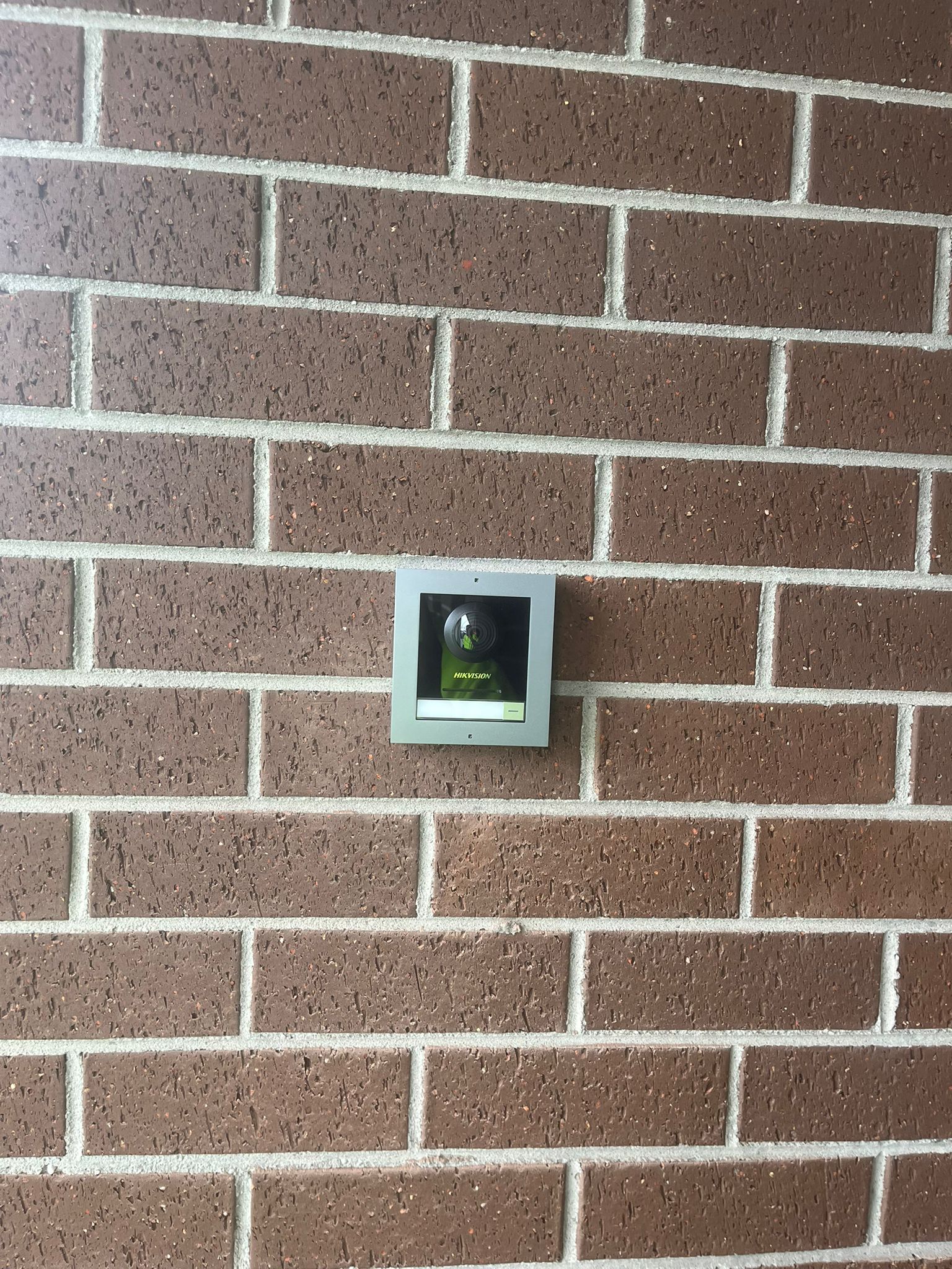 Hikvision Flush Intercom Doorbell