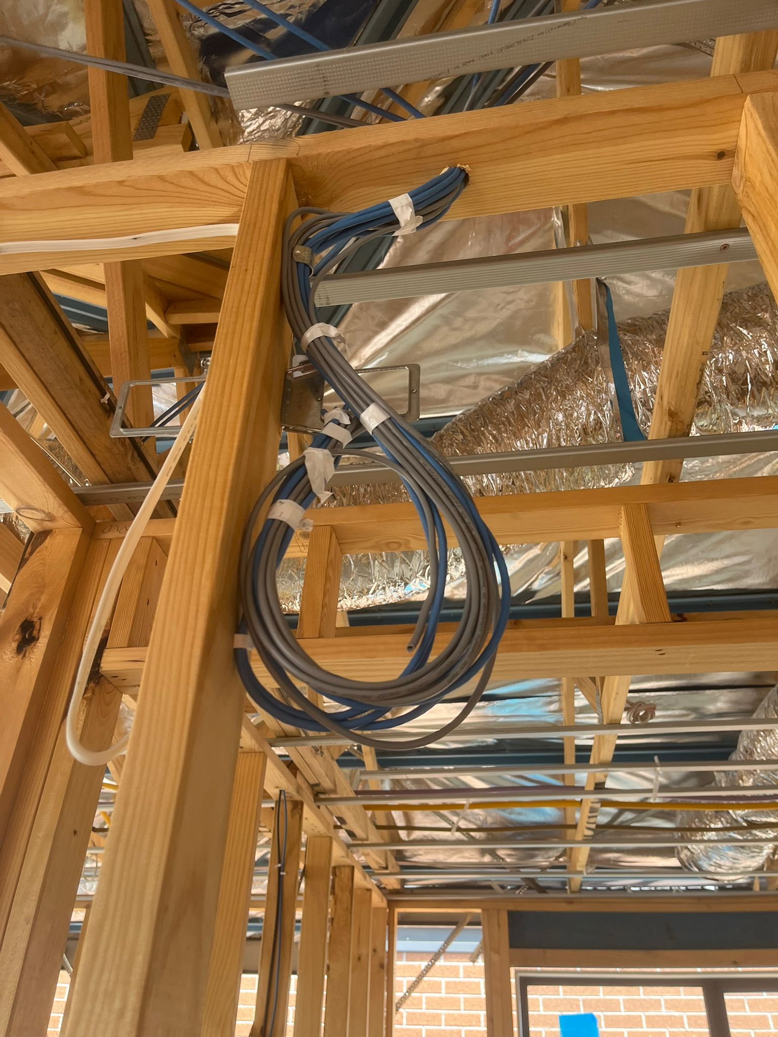 Timber Frame Domestic Pre-Wire